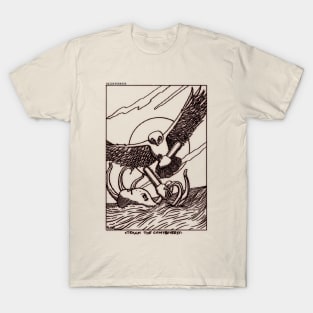 Owl and Octopus Husqvarnarok T-Shirt